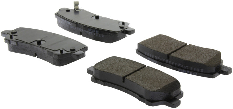 StopTech 15-18 Ford Mustang Rear Street Brake Pads w/Shims & Hardware