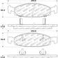 StopTech Sport Brake Pads w/Shims and Hardware - Front