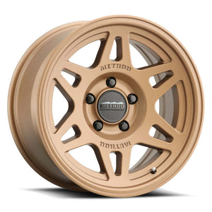 Method MR706 Bead Grip 17x8.5 0mm Offset 5x5.5 5.5mm Method Bronze Wheel