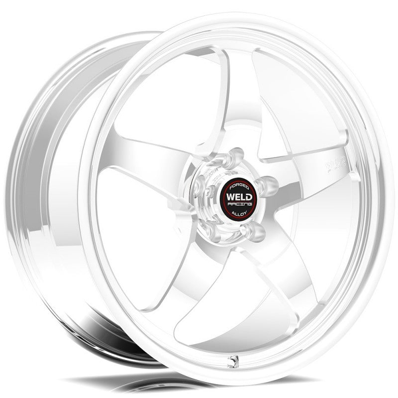 Weld S71 17x8 / 5x4.5 BP / 5.2in. BS Polished Wheel (High Pad) - Non-Beadlock