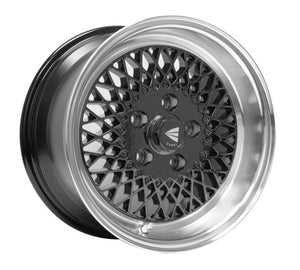 Enkei92 Classic Line 15x7 38mm Offset 5x114.3 Bolt Pattern Black Wheel