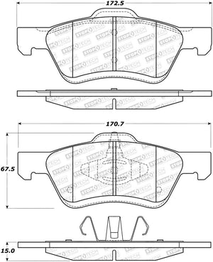 StopTech Street Brake Pads