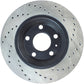 StopTech 04-09 Audi S4 Rear Right Drilled Rotor