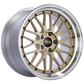 BBS LM 19x10 5x120 ET25 Gold Center Polished Lip Wheel -82mm PFS/Clip Required