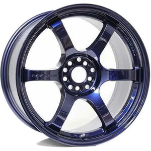 Gram Lights 57DR 19x9.5 +25 5X114.3 Eternal Blue Pearl Wheel (Min Order Qty 20)