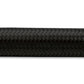 Vibrant -8 AN Black Nylon Braided Flex Hose (5 foot roll)