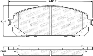 StopTech Street Brake Pads - Front