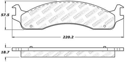 StopTech Street Select Brake Pads