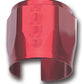 Russell Performance -6 AN Anodized Red Tube Seal Hose End For 5/16in Fuel Hose