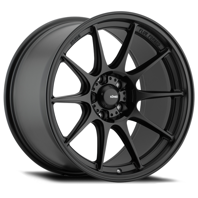 Konig Dekagram 18x9.5B 5x120 ET22 Semi-Matte Black