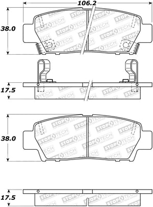 StopTech Street Brake Pads