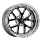 Weld S76 18x9 / 5x4.75 BP / 6.1in. BS Black Wheel (High Pad) - Non-Beadlock