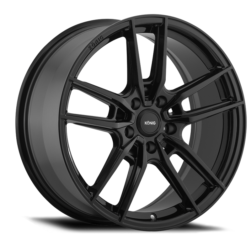 Konig Myth 17x8 5x108 ET43 Gloss Black