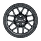 Weld Off-Road W105 17X10 Cinch 6X135 6X139.7 ET-25 BS4.50 Satin Black MIL / Gloss Black 106.1