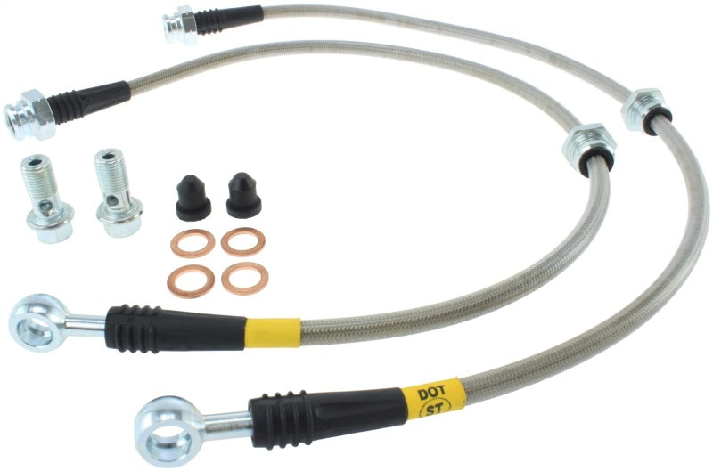 StopTech 00-06 Nissan Sentra SE-R Stainless Steel Rear Brake Lines