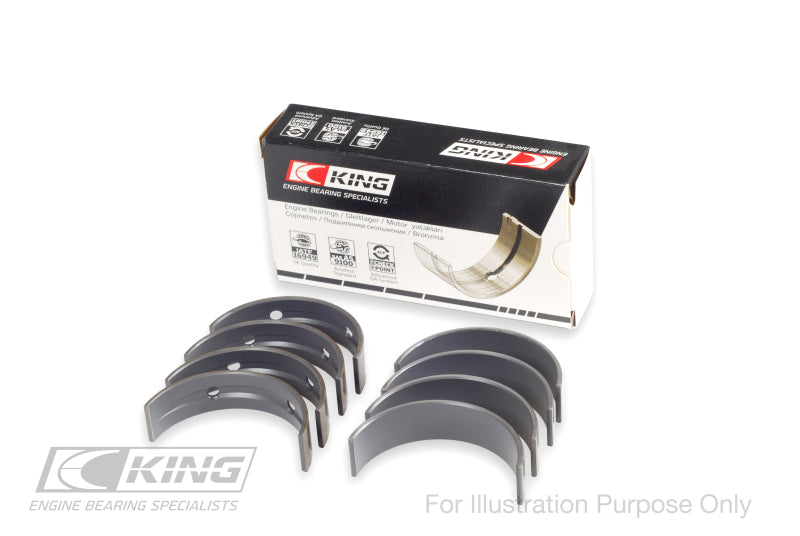 King GM Ls 4.3 V6 (Size +0.020) Main Bearing Set