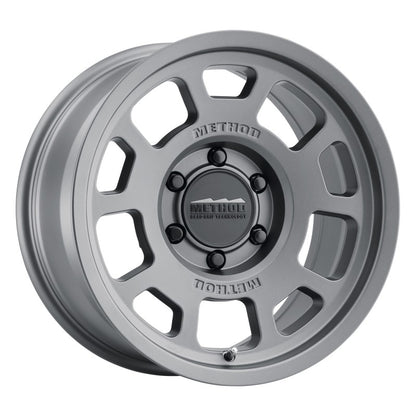 Method MR705 17x8.5 +35mm Offset 6x5.5 106.25mm CB Titanium Wheel