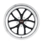 Weld S76 20x10.5 / 5x115mm BP / 7.3in. BS Black Wheel (High Pad) - Non-Beadlock