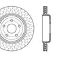 StopTech 12-15 Jeep Cherokee SRT8 Sport Slotted & Drilled Rear Driver Side Brake Rotor