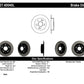 StopTech 06-09 Honda Civic Ex/Si Slotted & Drilled Left Rear Rotor