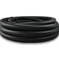 Vibrant -6 AN Black Nylon Braided Flex Hose w/PTFE Liner (150ft Roll)