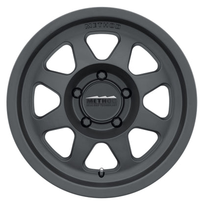 Method MR701 17x9 -12mm Offset 5x5 71.5mm CB Matte Black Wheel