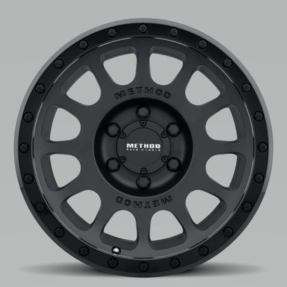 Method MR305 NV 18x9 -12mm Offset 6x5.5 108mm CB Double Black Wheel