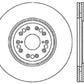 StopTech 95-00 Lexus LS 400 Left Front Slotted & Drilled Rotor