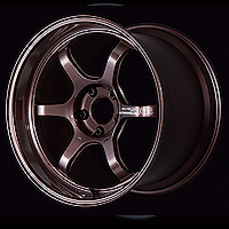 Advan R6 18x10.0 +24 5-114.3 Racing Copper Bronze Wheel