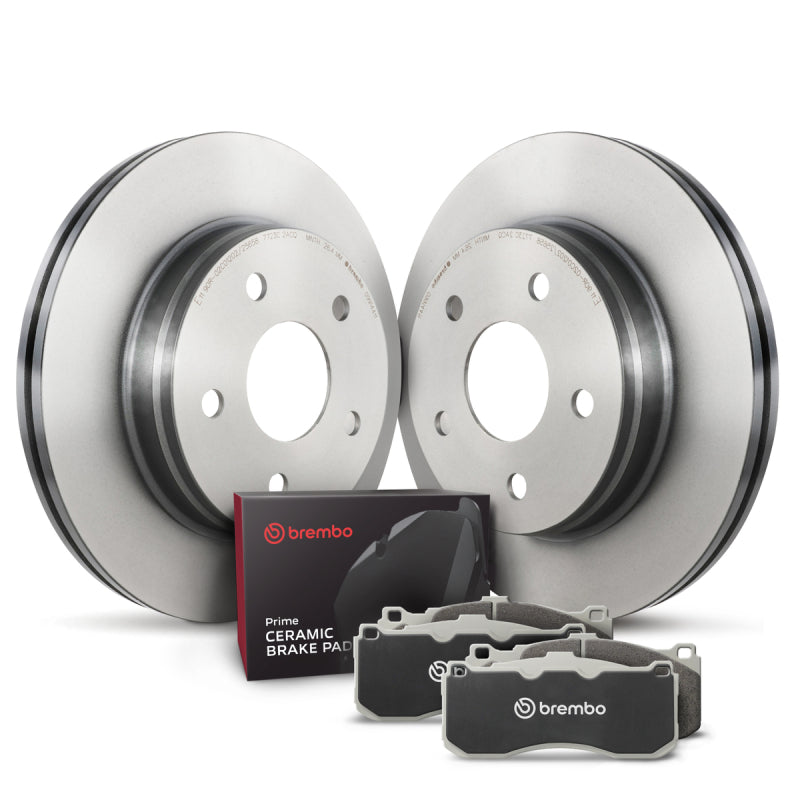 Brembo OE 09-13 Mitsubishi Lancer Rear Disc Brake Kit