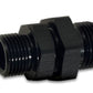 Vibrant -8AN to -6AN ORB Male to Male Union Adapter - Anodized Black