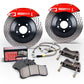 StopTech 05-14 Ford Mustang GT BBK Front ST-60 Red Calipers 1pc 355x32 Drilled Rotors