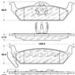 StopTech Performance 10-14 Ford F-150 Rear Brake Pads