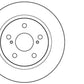 StopTech 11-13 Scion tC Rear Slotted Left Sport Brake Rotor