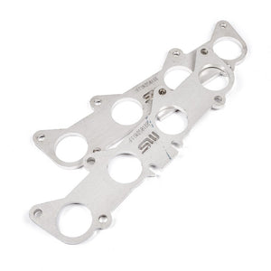 Stainless Works Ford 5.2L/5.0L Coyote Round Port Header 304SS Exhaust Flanges 1-3/4in Primaries