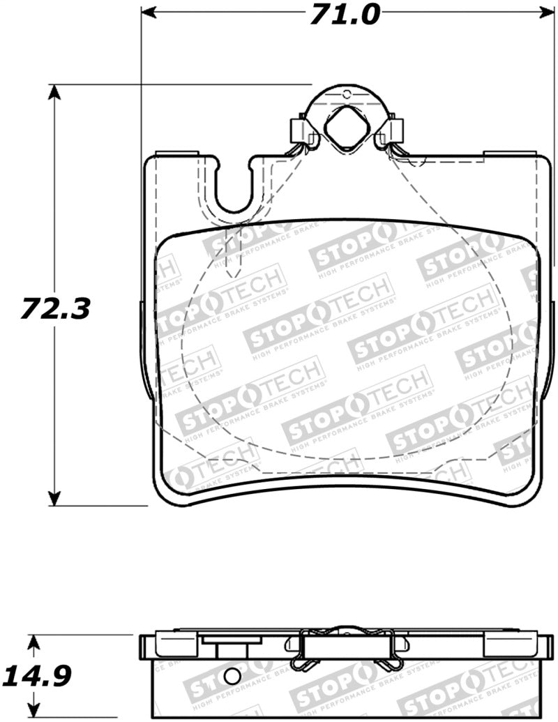 StopTech Street Brake Pads