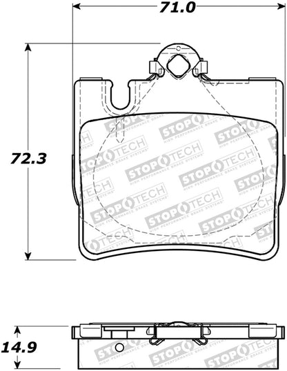 StopTech Street Brake Pads