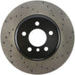 StopTech 11-13 BMW 550i Rear Left Drilled Sport Brake Rotor