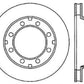 StopTech Slotted & Drilled Sport Brake Rotor