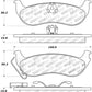 StopTech Sport Brake Pads w/Shims and Hardware - Front