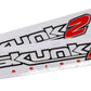 Skunk2 35in. Decal (Windshield Banner) (Set of 2)