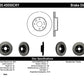 Centric 94-05 Mazda Miata MX-5 (Normal Suspension) Front CryoStop Rotor