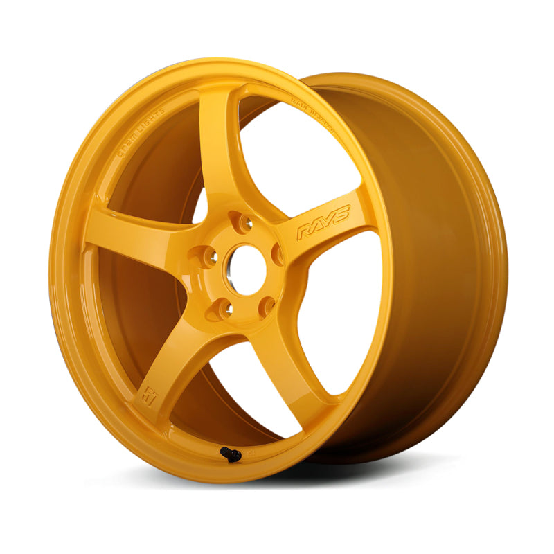 Gram Lights 57CR 18x9.5 +38 5-114.3 Mach Yellow