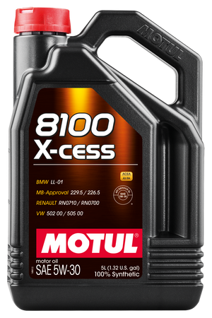 Motul Synthetic Engine Oil 8100 5W30 X-CESS 5L