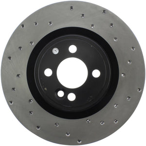 StopTech Sport Cross Drilled Brake Rotor - Front Right