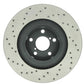 StopTech 02-10 WRX Drilled Left Front Rotor