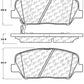 StopTech 11-15 Kia Optima Street Performance Front Brake Pads