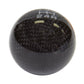 NRG Universal Ball Style Shift Knob - Heavy Weight 480G / 1.1Lbs. - Carbon Fiber (5 Speed)