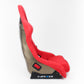 NRG FRP Bucket Seat ULTRA Edition - Large (Red Alcantara/Gold Glitter Back)