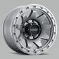 Method MR317 17x8.5 0mm Offset 8x6.5 130.81mm CB Matte Titanium Wheel